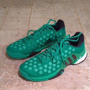 Adidas Men's Polka Dot Green Athletic Shoes